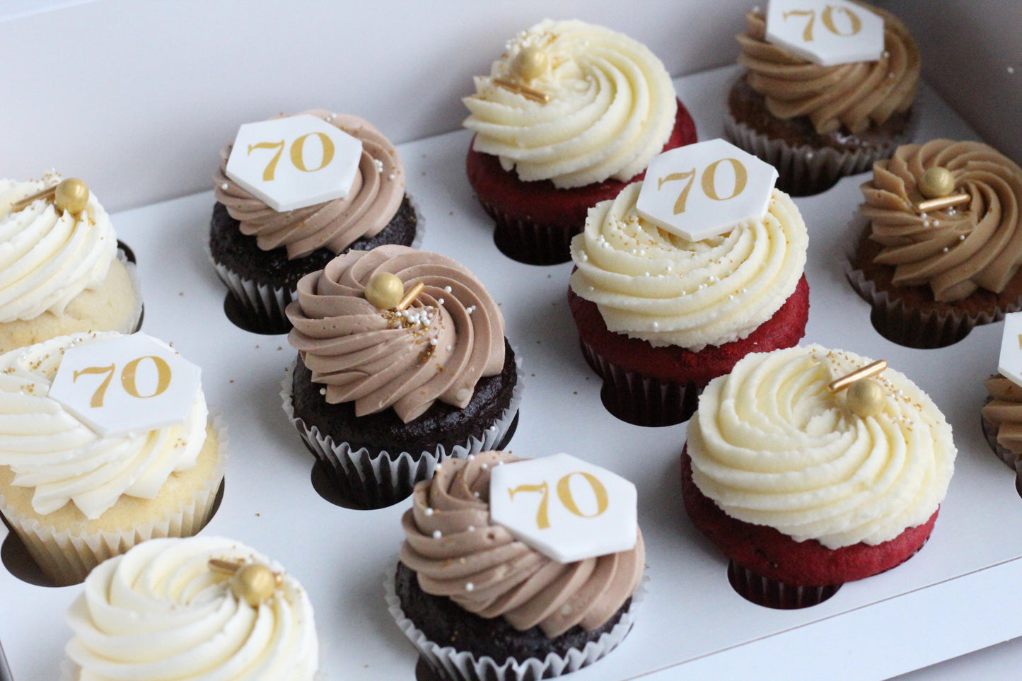 Cupcake demi-personnalisé