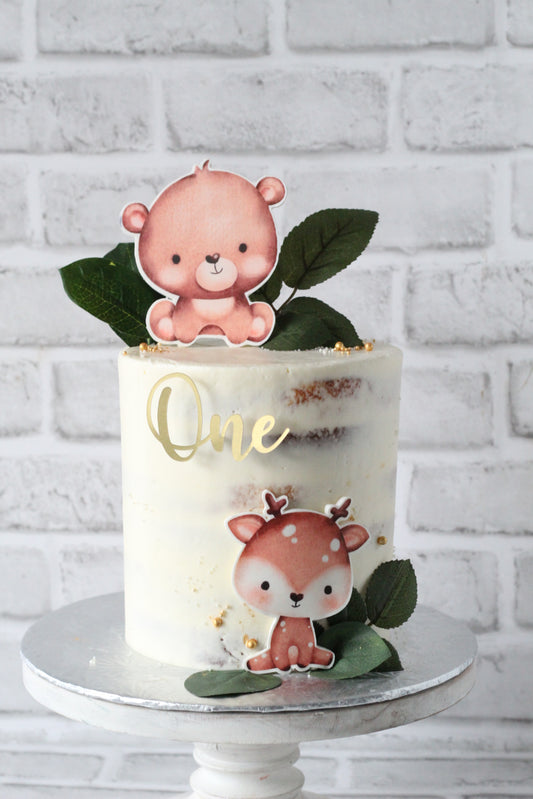 Gâteau personnalisé de luxe ( beaucoup de décoration) Shower