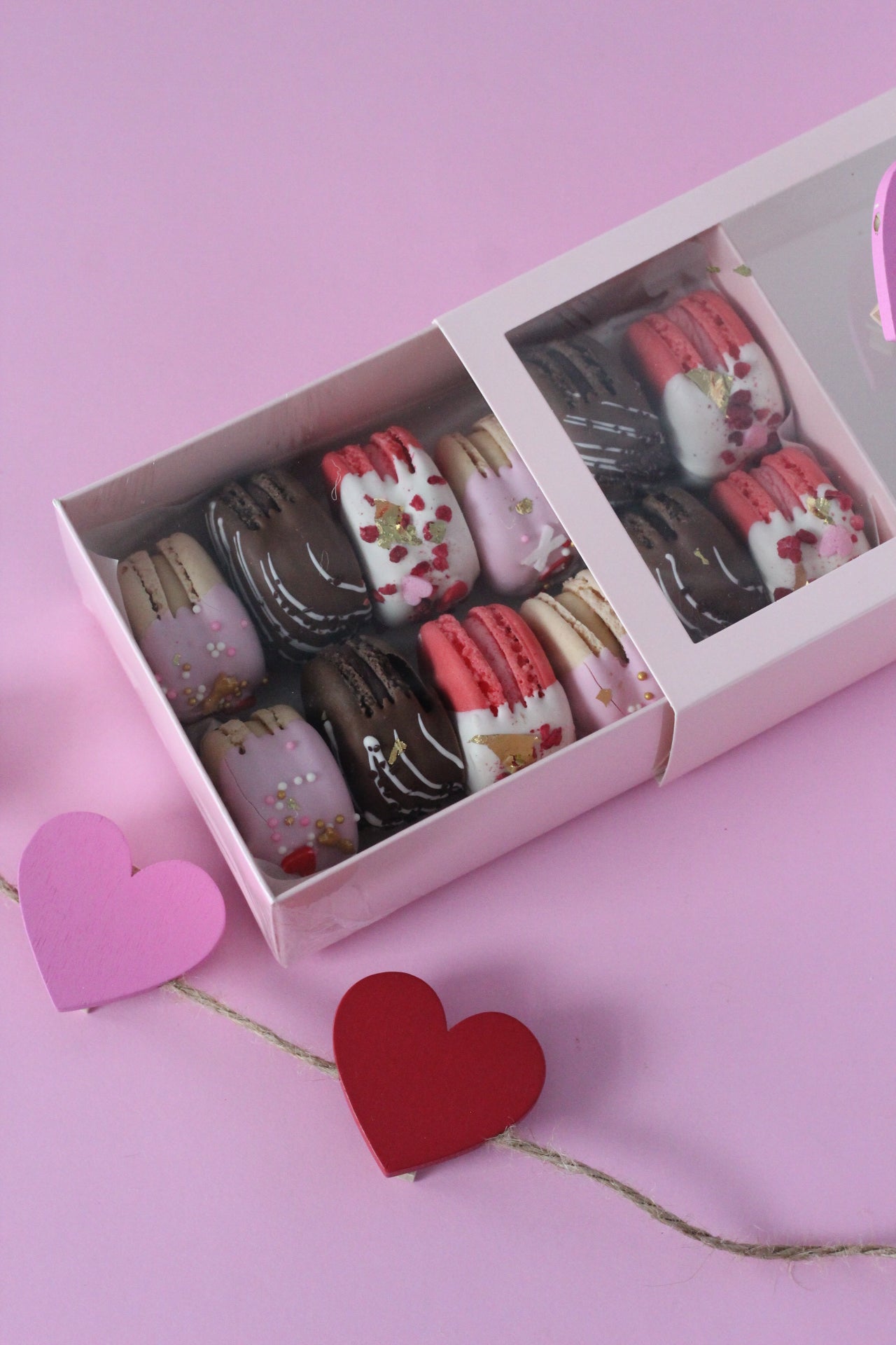 Macaron Saint-Valentin