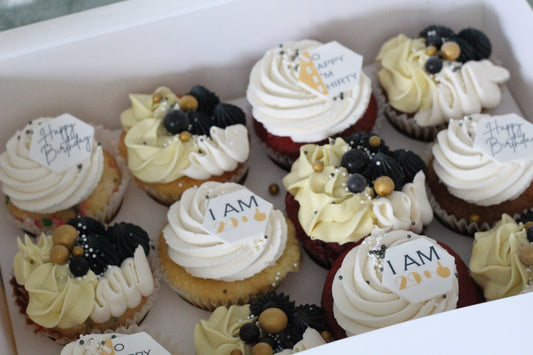 Cupcake demi-personnalisé